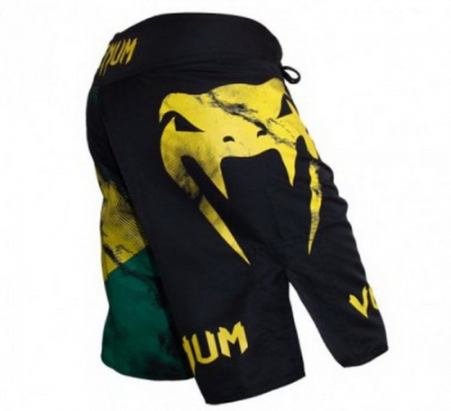 Шорты Venum Brazilian Flag Fightshorts - Black оригинал